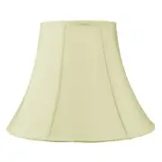 8x16x12 Egg Shell Shantung Bell Lampshade