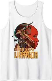 [Marvel] Black Panther Okoye Born To Be A Warrior Collage Tank Top