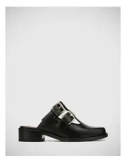 [Wittner] Finn Leather T-Bar Mule in Black