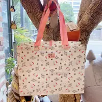 在飛比找樂天市場購物網優惠-真愛日本 凱蒂貓kitty 吮指花朵白 輕量提袋 扣式提袋 