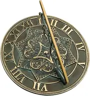 MEDIEVAL CRAFT Brass Gothic Sundial