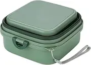Dog Food Travel Container | Foldable Leak-Proof Travel Pet Bowls with Lid - Multi-Functional Cat Water Bottles for Daily Walks, Camping Trips