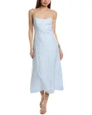 Faithfull The Brand Antibes Linen Maxi Dress