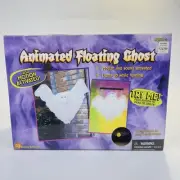 Gemmy Floating Ghost Motion Activated Vtg 2002 Unused Spooky Sounds Lights