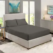 LINENOVA 2000TC Premium Quality Fitted Sheet Pillowcases Sets Single/KS/Double/Queen/King
