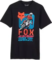 Fox Racing X Pro Circuit Premium Mens Short Sleeve T-Shirt Black LG