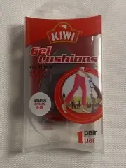 KIWI Gel Heel Cushions Women's Size 6-10 Impact Absorbing Anti-Microbial 1 Pair