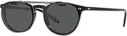 [OLIVER PEOPLES] RILEY-R OV 5004 ANTIQUE PEWTER/GREY CLIP-ON ONLY 49/20/150 men Eyewear Frame