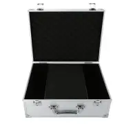 Aluminum Tattoo Machine Storage Case Carrying Box Empty Organizer Foam Pad 0 FFG