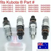 4 x for Kubota Fuel Injector Nozzles Holder V2203 V2003, 16454-53900, 1645453900