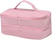"Abbraccia" Hair Dryers Storage Bag Organizer,Styling Tools Storage,Portable Holder,Hair Dryers Travel Carrying Case for Travel Bathroom, Pink