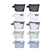 Mini Mesh Zipper Bags Storage Pouch Coin Purse ID Credit Card Holder Organizer
