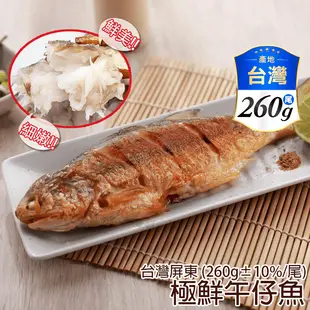 【一番海鮮】台灣屏東極鮮午仔魚 260g/包