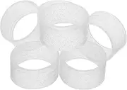 Totority Tennis Racket Grip Rings Durable Grips for Outdoor Racket Protection Lightweight Overgrip Bands for Tennis and Badminton Gear Easy to Use and Reusable