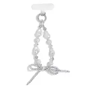 Cute Phone Wrist Strap Chic Beaded Cellphone Lanyard with Tether Tab Phone Ch...