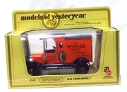 KKar Matchbox - 1978 Yesteryears - Y-12 * 1912 Ford Model 'T' - Orange - Hoover