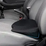 Car Seat Cushion Memory Foam Lumbar Support Sciatica & Lower Back Relief Road Tr
