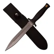 M-Tech USA Titanium Coated Double Edged Blade Dagger (Grey)