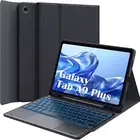 Keyboard Case for Samsung Galaxy Tab A9 plus 11 Inch 2023, 7 Color Backlit, Smar