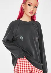 [Wildfox Couture] Shrooms Crewneck Sweatshirt