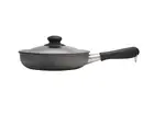Sori Yanagi Iron frying pan with rust-resistant nitriding and non-stick double f