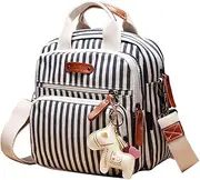 LCY Small Lightweight Baby Diaper Bag Backpack Tote Bag Messenger Bag