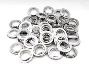 50x Shimano Lockring for Center Lock Brake Disc Steel Silver - New