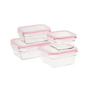 Glasslock 4 Piece Oven Safe Glass Container Set