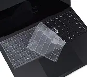 CaseBuy Clear Ultra Thin Keyboard Cover for Surface Laptop 6, 5, 4, 3, 13" & 15" Touchscreen, Surface Laptop Keyboard Protector Skin - TPU