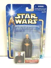 STAR WARS ATTACK OF THE CLONES ACTION FIGURE - CHANCELLOR PALPATINE SEALED
