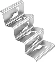Cabilock Stainless Steel Burrito Holder Taco Rack for Easy Serving of Tacos Tortillas and Pancakes Compact Design for Home Restaurants and Parties