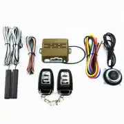 Car Alarm System Security Keyless Entry Push Button Ignition Remote Engine Start (for: Fiat)