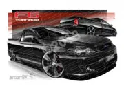 FPV UTES BF BF TORNADO SILHOUETTE A1 STRETCHED CANVAS (FV262)