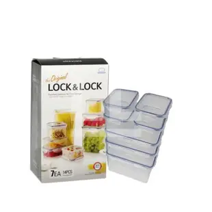 Locknlock 特別禮品套裝含 7 件 HPL818CS7