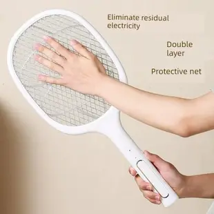 電蚊拍充電式家用超強力 二合一滅蚊拍 蚊子電網拍蚊拍蒼蠅拍神器