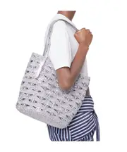 Paco Rabanne Lurex Tote Bag One size silver