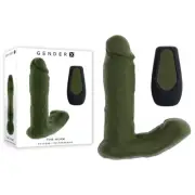 Gender X THE HUNK - Green 15.2 cm USB Rechargeable Thrusting Vibrator with Re...