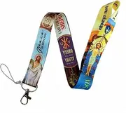 Pinstant Jesus Christ God Christian Christianity Holy Cross 17.7" Neck Lanyard Keychain Holder ID Badge Mobile Phone Pin Strap, Mixed
