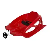Snow Sled with Pull Rope Ski Sled Gift Winter Toy Outdoor Activities Simple