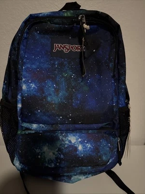 Jansport Laptop Backpack Cyberspace Galaxy Brand New
