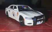 Kitbash 1/64 2022 DODGE CHARGER CALIFORNIA HIGHWAY PATROL CHP Polar Bear Slick