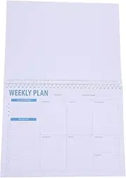 Ipetboom Weekly Planner Notebook for Students Delicate Memo Writing Schedule Notepad