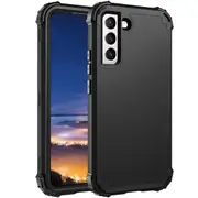 MCC Impact Samsung Galaxy S22+ Plus Shockproof 3in1 Rugged Case Cover S906 [Black]