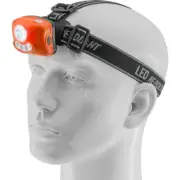 Doss Multi-angle adjustment white/red/strobe 3W Motion Activated Head Lamp