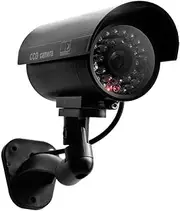HAIMEI Security Products Waterproof Dummy CCTV Camera with Flashing LED for Realistic Looking for Security Alarm Surveillance Camera