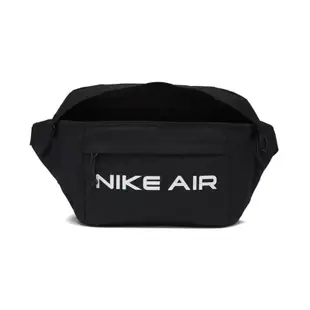 Nike 腰包 Air Tech Waist Bag斜背包 外出 大容量 多夾層 黑 DC7354010 灰白025