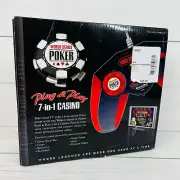 World Series of Poker Plug and Play 7-in-1 Casino by Excalibur NEW