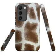 For Samsung Galaxy S23 Case Shielding Cover, Giraffe Pattern