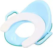 ULDIGI 1 Set Portable Toilet Trainer Seat with Handles Friendly Design for Boys for Potty Training Ages Encourages Independence Lightweight and Easy to Use