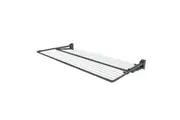 Hills Double Outdoor Folding Frame Steel Clothes Rack 26m Drying Space Monument